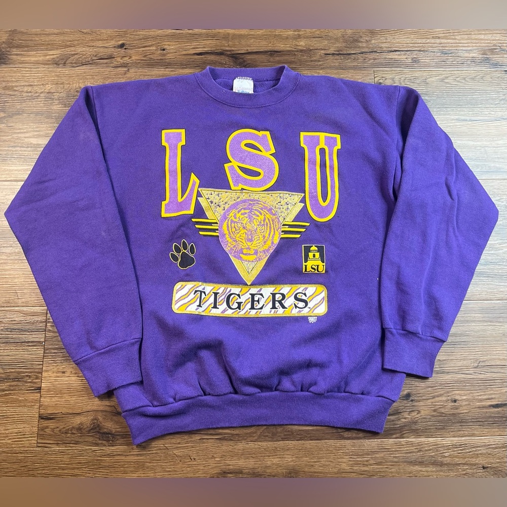 Vintage LSU Tigers Crewneck Sweatshirt